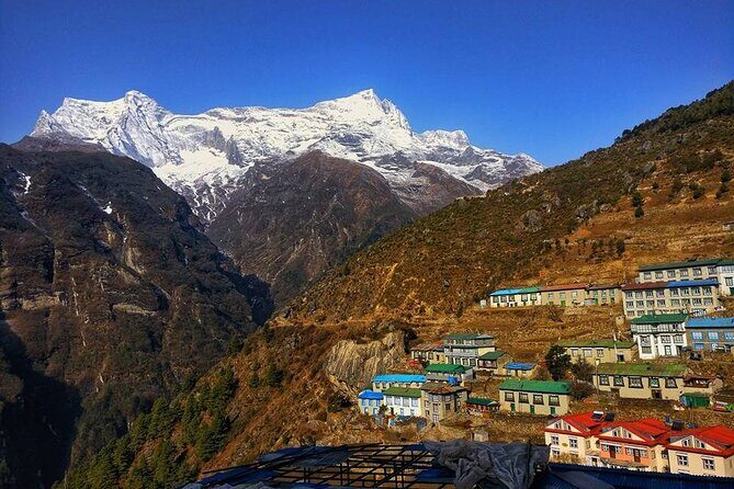 14-Day Everest Base Camp Trek - Tengboche: monastery visit with mountain views in every direction