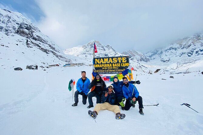 6 days Annapurna Basecamp Trek - Day 5: 360-degree sunrise at Base Camp—when Annapurna I changes color