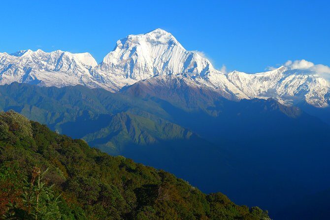 Annapurna Base Camp Trek -8 days - Day 2 to Chhomrong via Kimrong Danda: ridge walking with village payoff