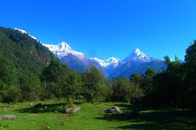 Annapurna Base Camp Trek -8 days - Day 4 toward Machhapuchhare Base Camp: Hinko, Modi River, and the mountain wall feel