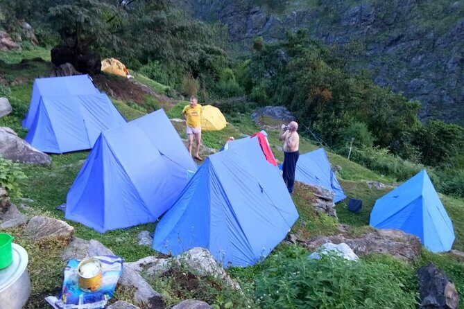 annpurna base camp trekking - Chhomrong to Bamboo: where the trip starts to feel real