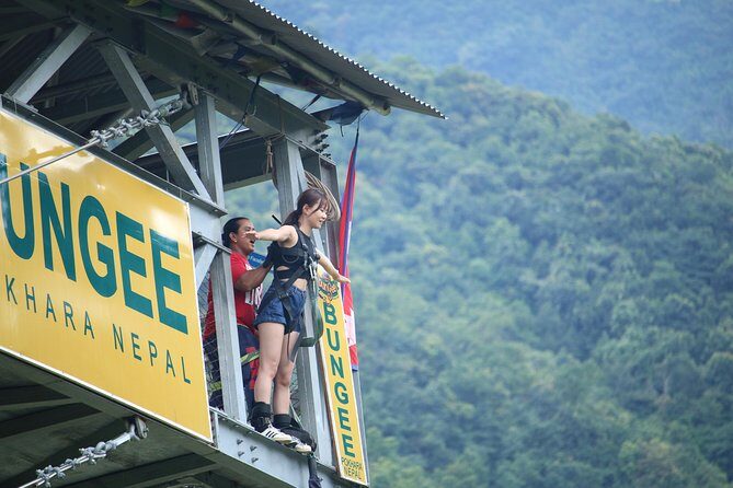 Bungee Pokhara by HighGround Adventures - The 70m freefall: what to expect from the actual jump