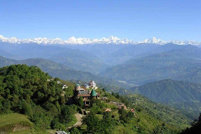Chisapani - Nagarkot Trek Nepal - 3 Days - Day 2: Chauki Bhanjag lunch views, then the descent to Nagarkot