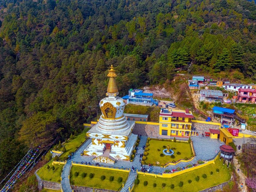 From Kathmandu: 2 Stupas and Kopan Monastery Spiritual Tour - Jamchen Vijaya Stupa: a calm start near Kathmandu