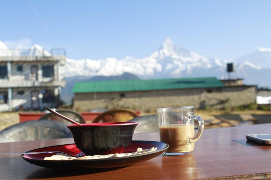 From Pokhara: Day Hiking Australian Camp & Dhampus - From lakeside Pokhara to Kande: the part that sets your mood