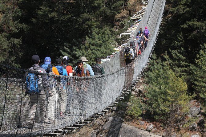 Gokyo Valley Trek - Lukla to Phakding and Namche Bazaar: bridges, sherpa villages, and altitude boot camp