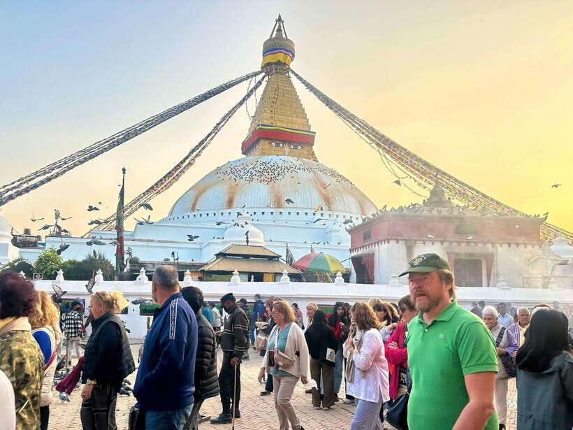 Kathmandu: 7 UNESCO Sites Tour with Optional Dinner - Stop 1: Swayambhunath Stupa and the Valley Views
