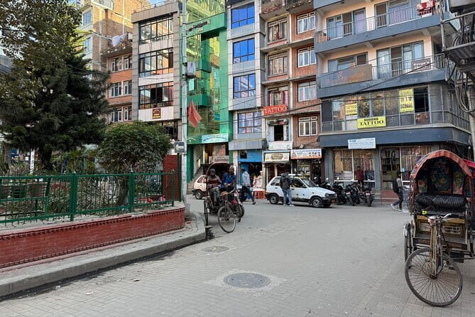 Kathmandu Food & Drink and Shopping Rickshaw Tour - Rickshaw ride time: fun city views without the logistics stress