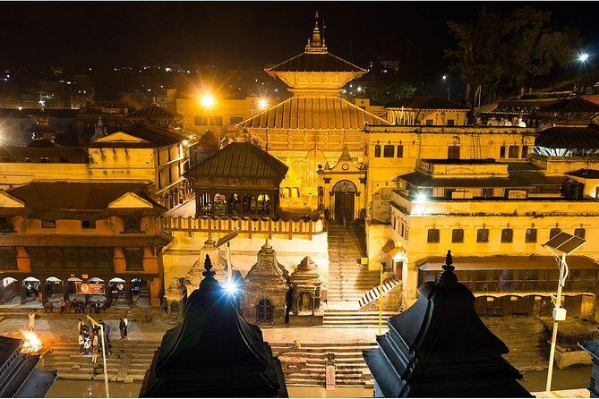 KATHMANDU FULL DAY SIGHTSEEING TOUR (6-hrs) - Stop 1: Pashupatinath Temple—where the courtyard pagoda grabs your attention