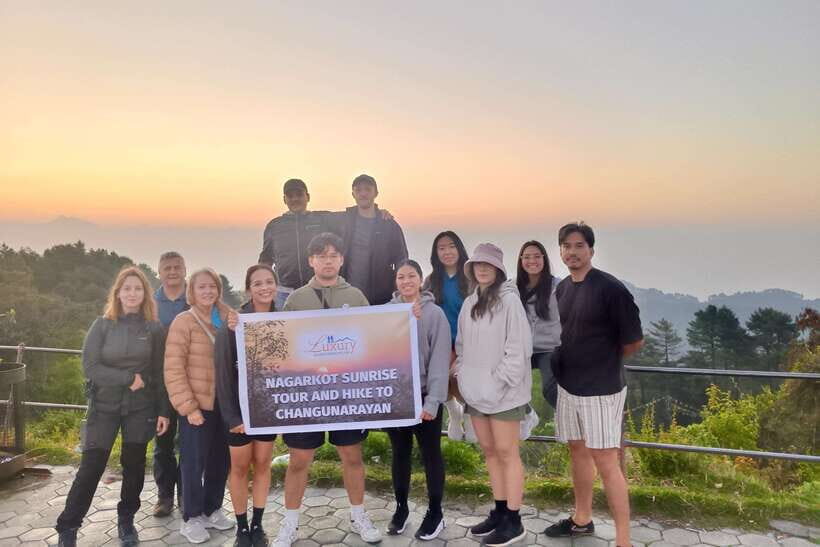 Kathmandu: Nagarkot Sunrise View and Day Hike with Lunch - The guided hike to Changunarayan: UNESCO site, oldest temple energy