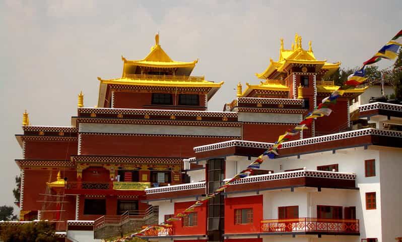 Kathmandu: Namobuddha Day Tour with Lunch - Sanga’s 44-Meter Shiva Statue: Stairs, Views, and a Temple Complex