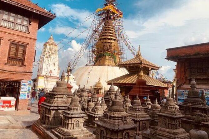 Kathmandu Private Sightseeing Tour | UNESCO World Heritage Sites - Boudhanath Stupa: the world’s big spherical stupa and a meeting point for prayer