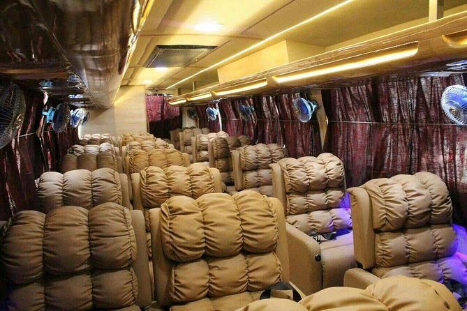 Kathmandu to Pokhara Bus Ticket- Sofa - The Journey Between Cities: Scenery, Roadworks, and Dust