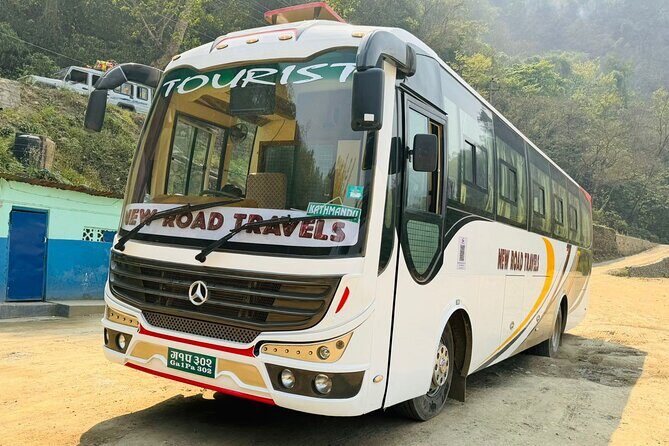 Kathmandu to Pokhara Premium sofa bus ticket - Breakfast and Lunch Breaks: Riverbank Food with a View