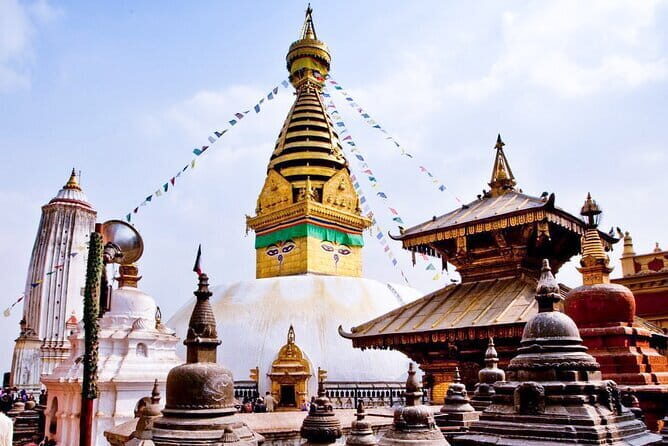 Kathmandu UNESCO World Heritage Tour - Swayambhunath viewpoint: finishing with Kathmandu from above