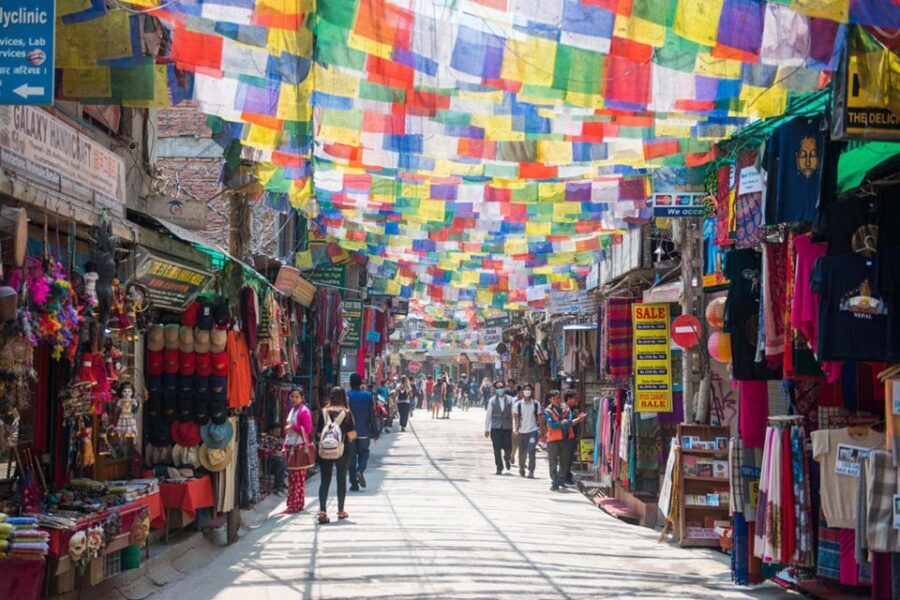 Kathmandu Walking Tour - Getting back to Thamel: walk it off or take the taxi