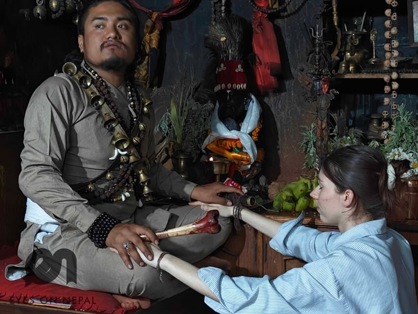 One to One Shaman consultation in Nepal - Entering the Shaman Temple Near Mandala Coffee and Bakery