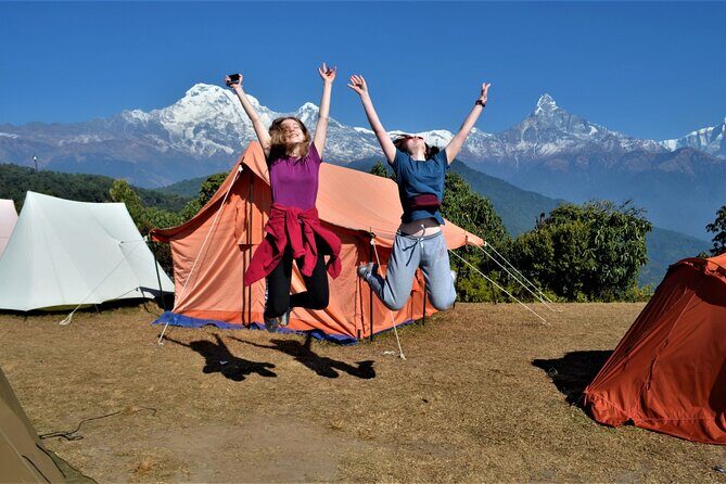 Pokhara: Easy Day Hike to Australian Camp & Dhampus Village - Lunch at the camp: time to refuel with a real viewpoint pause