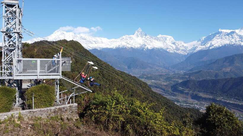 Pokhara: Experience The World's Steepest Zipline - The 56° Drop: Where Your Adrenaline Turns On