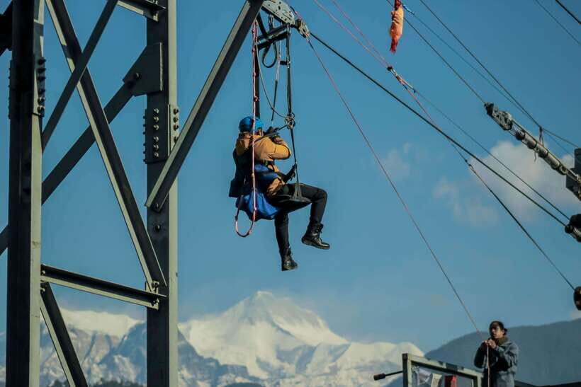 Pokhara: Experience The World's Steepest Zipline - The Ride Itself: 1850 Meters Above the Annapurna Views
