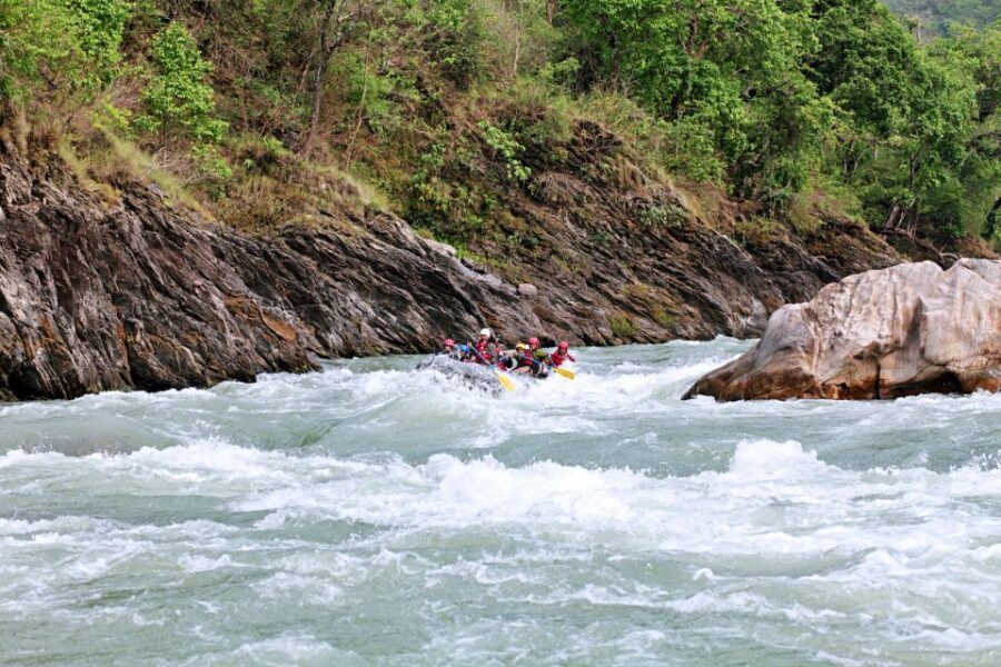 Pokhara: Half Day Upper Seti Rafting - Getting From Lakeside to the Upper Seti River: the scenery starts early