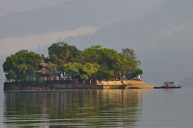 Pokhara in 5 Hours: Lake, Museum, Cave, Falls & Pagoda Hill - Pickup at Lakeside, then straight to Fewa Lake and Tal Barahi Temple