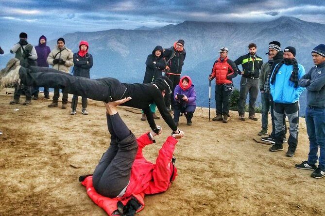 Poon hill Trek 3 days - Day Two: Rhododendrons, Big Valley Views, and Guided Comfort