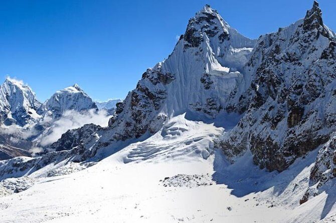 Shortest Everest Base Camp Trek 11 Days - The helicopter moment: Everest Base Camp, Khumbu Glacier, and Kalapatthar