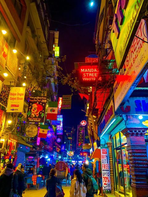Thamel Rickshaw tour - Thamel return ride: seeing the tourist streets from a local seat